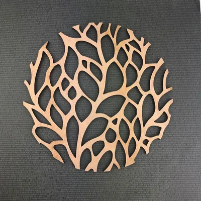 Objets de décoration - Dessous de plat - Corail - LA COUR DU JUCH