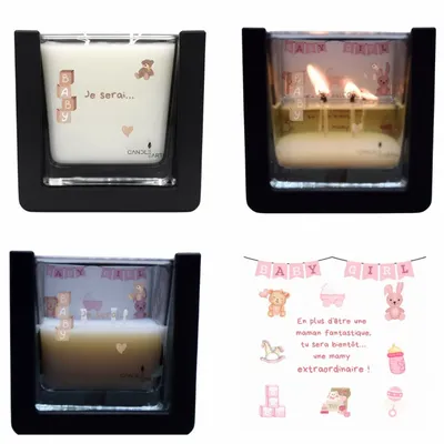 Cadeaux - Naissance - 🧸 Ptite Louloutte - BOUGIES CANDLEARTH