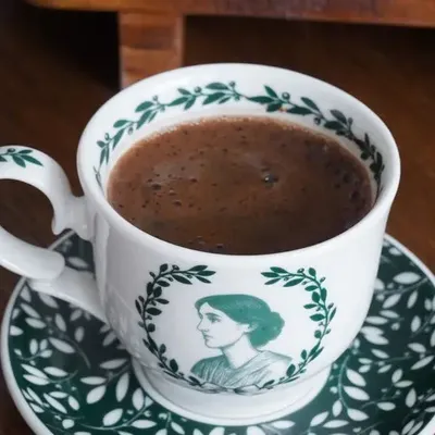 Coffee and tea - Green Tea Cup Set Porcelain Heritage Collection (Set of 6) - SOMNIA ATELIER