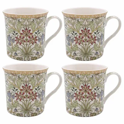 Mugs - mug set of W.Morris hyacinth - KARENA INTERNATIONAL