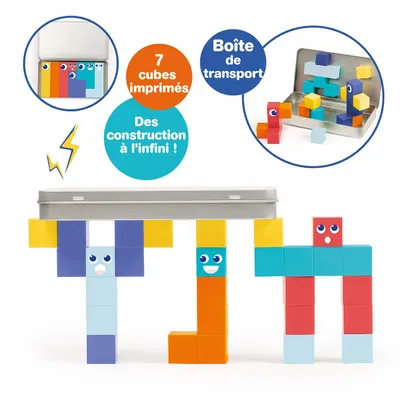Jouets enfants - Cubes Magnétique - LUDI