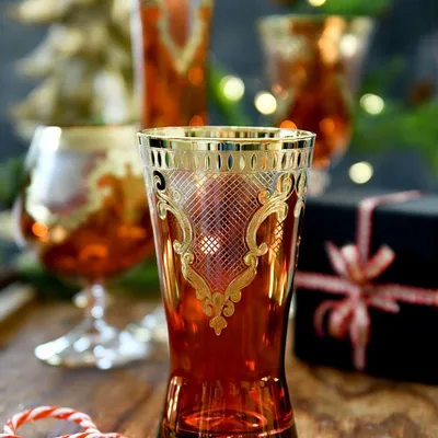 Verres à pied - Incroyable boisson longue durée Angel Red-ard - COMBI POLAND GLASS DECORATOR