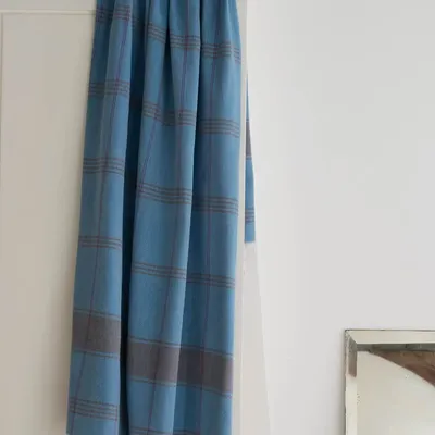 Piscines - fouta Organic bleu océan/bleu foncé - OTTOMANIA