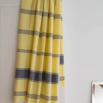 Pools - hammam towel Organic dark blue - OTTOMANIA