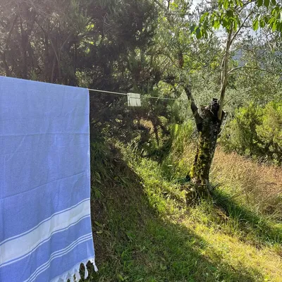 Other bath linens - hammam towel lavender/white - OTTOMANIA