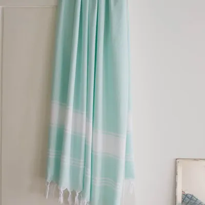 Other bath linens - hammam towel mint/white - OTTOMANIA