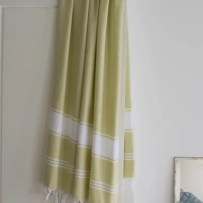 Other bath linens - hammam towel linden/white - OTTOMANIA