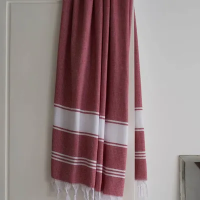 Autres linges de bain - fouta bordeaux - OTTOMANIA
