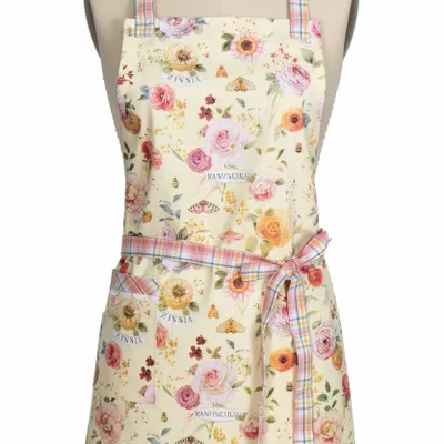 Tabliers de cuisine - tablier botanical sketchbook - KARENA INTERNATIONAL