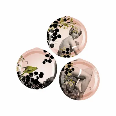 Plateaux - Triptyque du Parc - plateau décoratif mural - IBRIDE