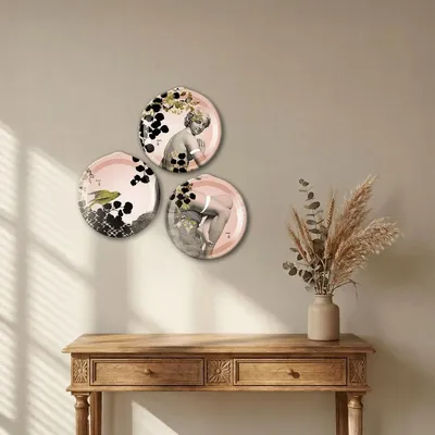 Plateaux - Triptyque du Parc - plateau décoratif mural - IBRIDE