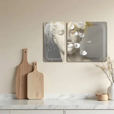 Plateaux - Aphrodite Duo -  plateau décoratif mural - IBRIDE