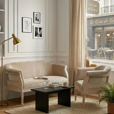 Canapés pour collectivités - Paris Low Essence canapé | Canapé - CREARTE COLLECTIONS