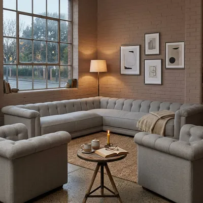 Canapés pour collectivités - Brutus Special|Canapé d'angle sur mesure - CREARTE COLLECTIONS