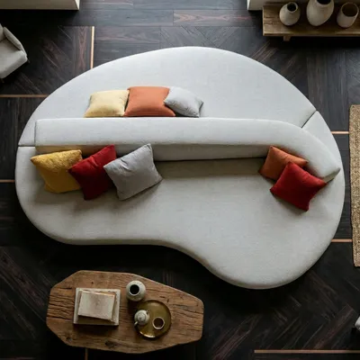 Sofas - Lab  Organic XI |Double Sided Sofa 100% Tailor-Made - CREARTE COLLECTIONS