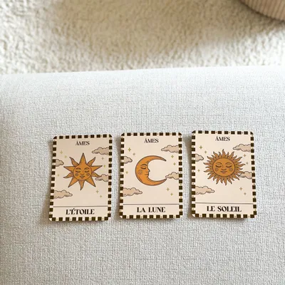 Decorative objects - Carte TAROT - ÂMES