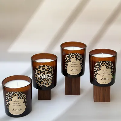 Candles - Collection Léopard - ÂMES
