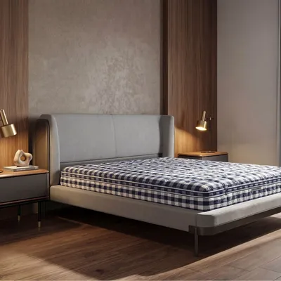 Hotel bedding - Hybrid mattress with natural latex and Cooltex pocket mini springs 180x200 - ANGEL CERDÁ