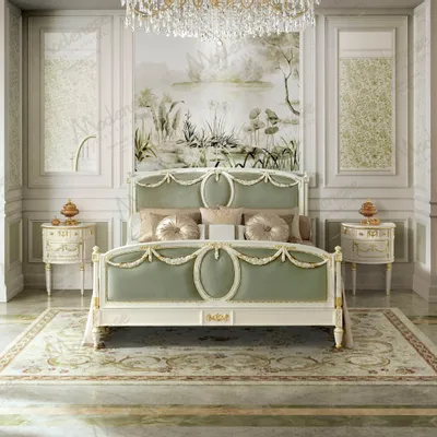 Beds - Timeless Bedroom - MODENESE LUXURY FURNITURE