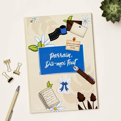 Gifts - Godfather gift book, tell me everything - DIS-MOI TOUT