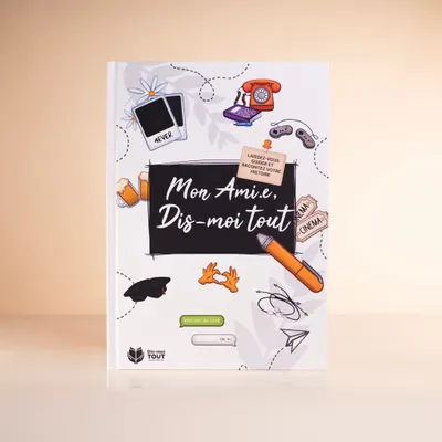 Gifts - Gift book My friend, tell me everything - DIS-MOI TOUT