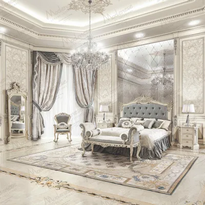 Lits - Heritage Bedroom Set - MODENESE LUXURY FURNITURE