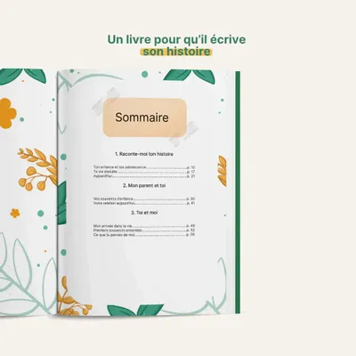 Gifts - Uncle, tell me everything gift book - DIS-MOI TOUT