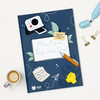 Gifts - My brother, tell me everything gift book - DIS-MOI TOUT