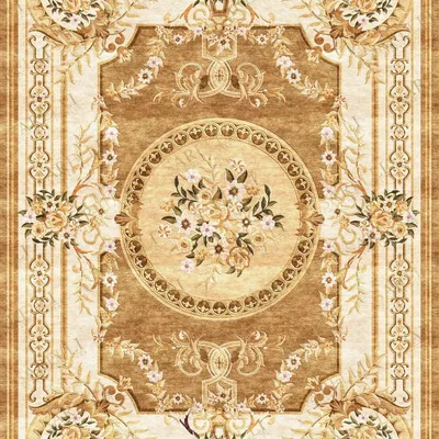 Classic carpets - Savonnerie Collection- Ethereal Bloom Framework - SARELLI INTERIORS TEXTILES