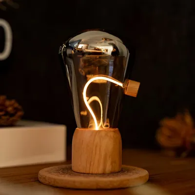 Desk lamps - Opal Drift Light Natural White Ash - GINGKO DESIGN