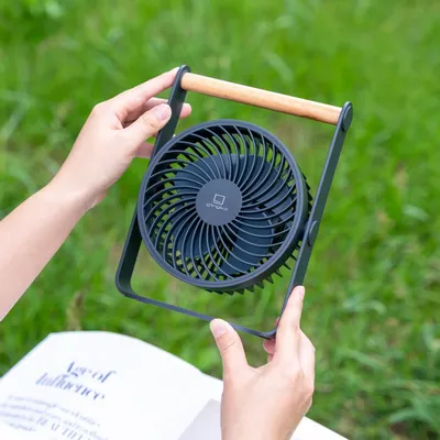 Design objects - Lyra Portable Fan Space Grey - GINGKO DESIGN