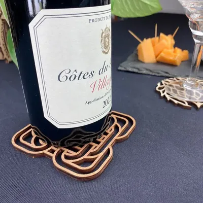 Objets de décoration - Dessous de bouteille - Noeud de Dara - LA COUR DU JUCH