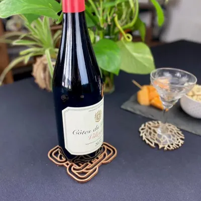 Objets de décoration - Dessous de bouteille - Noeud de Dara - LA COUR DU JUCH