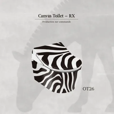 Céramique - Zebra(OT26) – Toilet - ARTOLETTA® MAISON COLLECTION