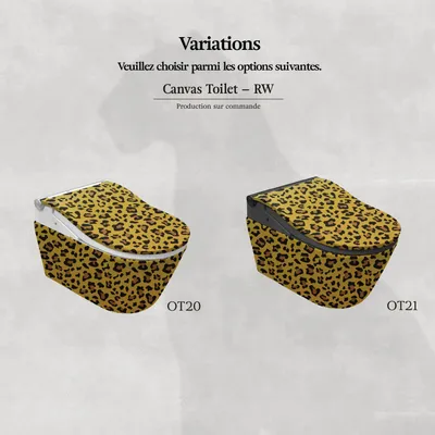 Céramique - Leopard (OT20,OT21) – Toilet - ARTOLETTA® MAISON COLLECTION