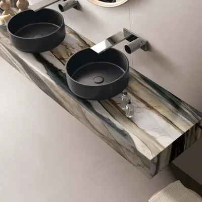 Revêtements sols intérieurs - Grès Cérame Effet Résine Blanc 60X120 - Cs25064 (Ceramishop.fr) - CERAMISHOP