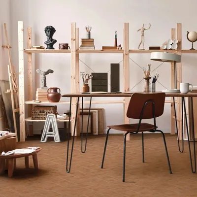 Indoor floor coverings - Natural Antique Cotto Effect Porcelain Stoneware 30X30 - ECER1471 (Ceramishop.fr) - CERAMISHOP