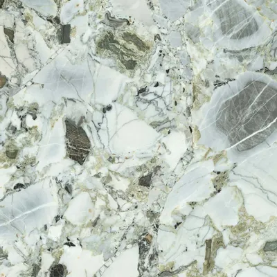 Indoor floor coverings - Marble Effect Ocean White Glossy Porcelain Stoneware 60X120 - EWHB199 (Ceramishop.fr) - CERAMISHOP