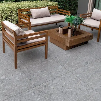 Outdoor floor coverings - Ceppo Di Gré Gray Non-Slip Stone Effect Porcelain Tiles 60X120 - ECGG237 (Ceramishop.fr) - CERAMISHOP