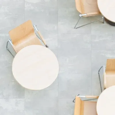 Revêtements sols intérieurs - Grès Cérame Effet Béton Industriel Blanc 60X120 - ECPW026 (Ceramishop.fr) - CERAMISHOP