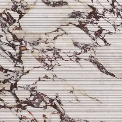 Indoor floor coverings - Matte Purple Calacatta Effect Porcelain Stoneware Cladding Rt 60X120 - ECVF1551 (Ceramishop.fr) - CERAMISHOP