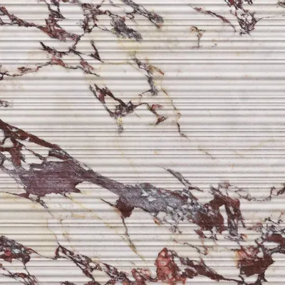 Indoor floor coverings - Matte Purple Calacatta Effect Porcelain Stoneware Cladding Rt 60X120 - ECVF1551 (Ceramishop.fr) - CERAMISHOP