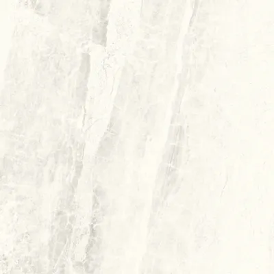 Indoor floor coverings - Refined Marble Effect Porcelain Stoneware, Matte White, 60x60 cm - ECWE810 (Ceramishop.fr) - CERAMISHOP