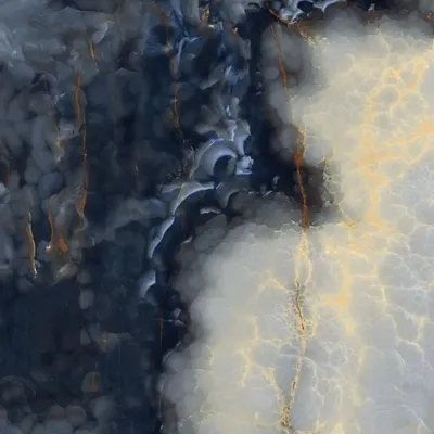 Revêtements sols intérieurs - Grès Cérame Effet Marbre Albâtre Onyx Bleu Brillant 60X120 - EEBE122 (Ceramishop.fr) - CERAMISHOP