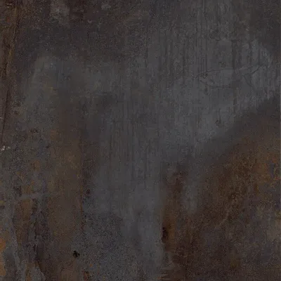 Indoor floor coverings - Black Oxidized Metal Effect Porcelain Stoneware 60X120 - EFBK045 (Ceramishop.fr) - CERAMISHOP