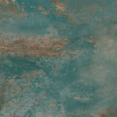 Revêtements sols intérieurs - Grès Cérame Effet Métal Oxydé Vert 60X120 - EFJO053 (Ceramishop.fr) - CERAMISHOP