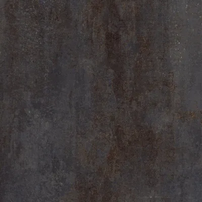 Indoor floor coverings - Black Oxidized Metal Effect Porcelain Stoneware 80x80 - EFBK046 (Ceramishop.fr) - CERAMISHOP