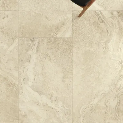 Revêtements sols extérieurs - Grès Cérame Effet Marbre Travertin Soft Ivoire Antidérapant 60X60 - ENSC147 (Ceramishop.fr) - CERAMISHOP