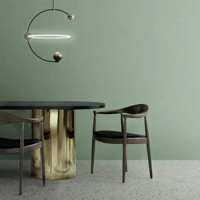 Indoor floor coverings - Pastel Green Colored Concrete Effect Porcelain Stoneware 60X60 - EMSE611 (Ceramishop.fr) - CERAMISHOP