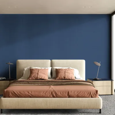 Indoor floor coverings - Dark Blue Colored Concrete Effect Porcelain Stoneware 60X120 - EMVO598 (Ceramishop.fr) - CERAMISHOP